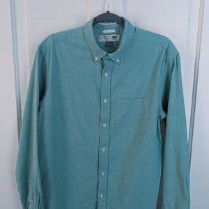 Men's Large Old Navy Oxford (Mint Green)